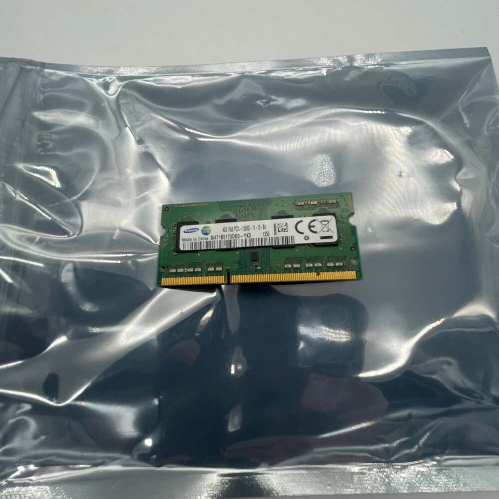 Samsung 4GB DDR3L Laptop‎ RAM 1Rx8 PC3L-12800S 1600MHz M471B5173DB0-YK0